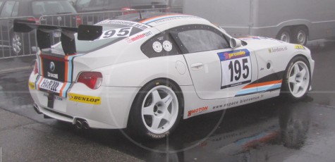 BMW Z4 VLN racecar in the mist | Drive-by Snapshots by Sebastian Motsch (2013)