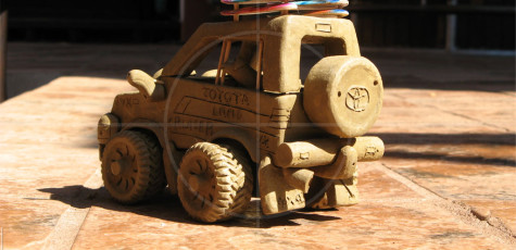 Toyota LandCruiser Clay 4x4 | Drive-by Snapshots by Sebastian Motsch (2007)